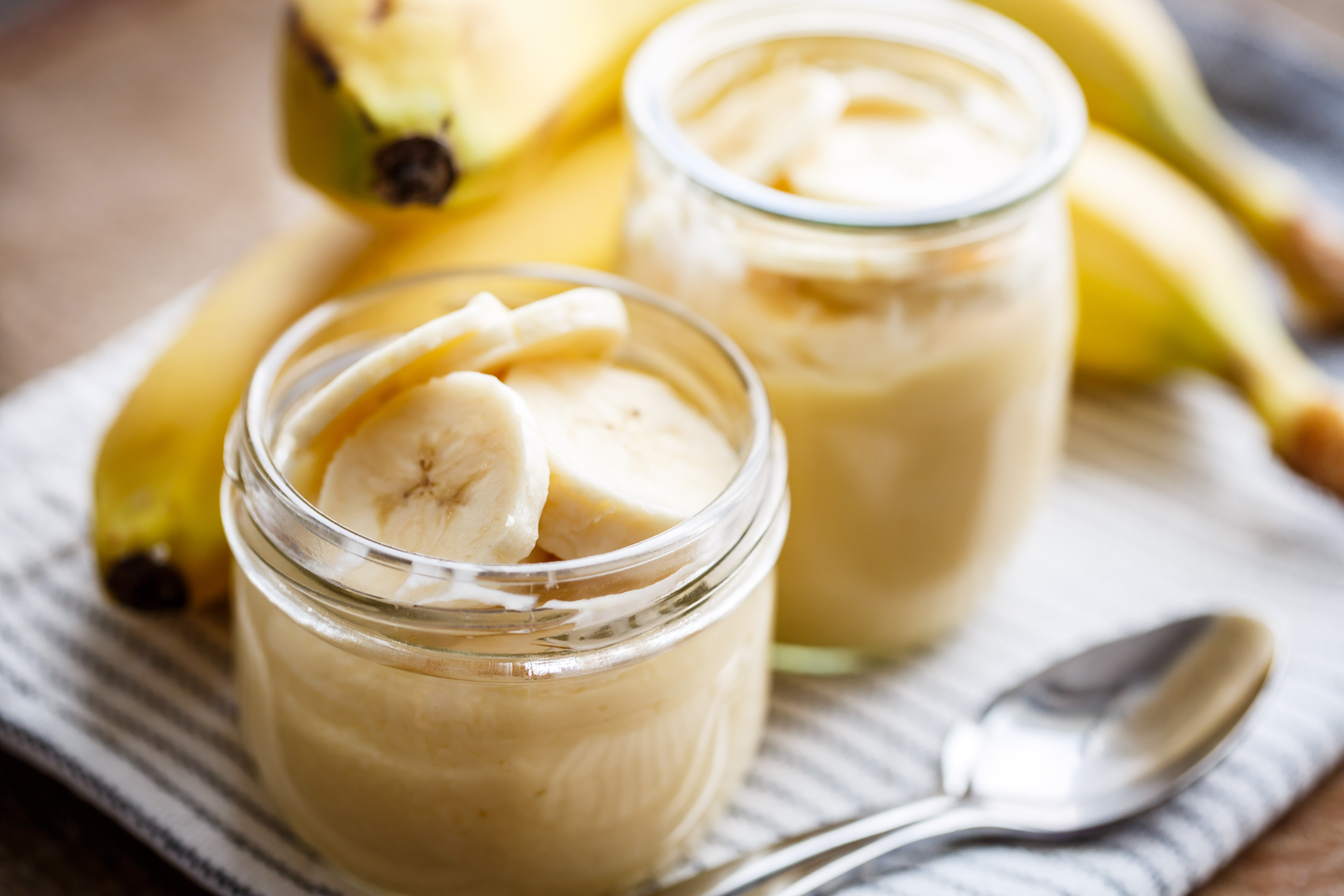 Бананово-ванильный пудинг: рецепт